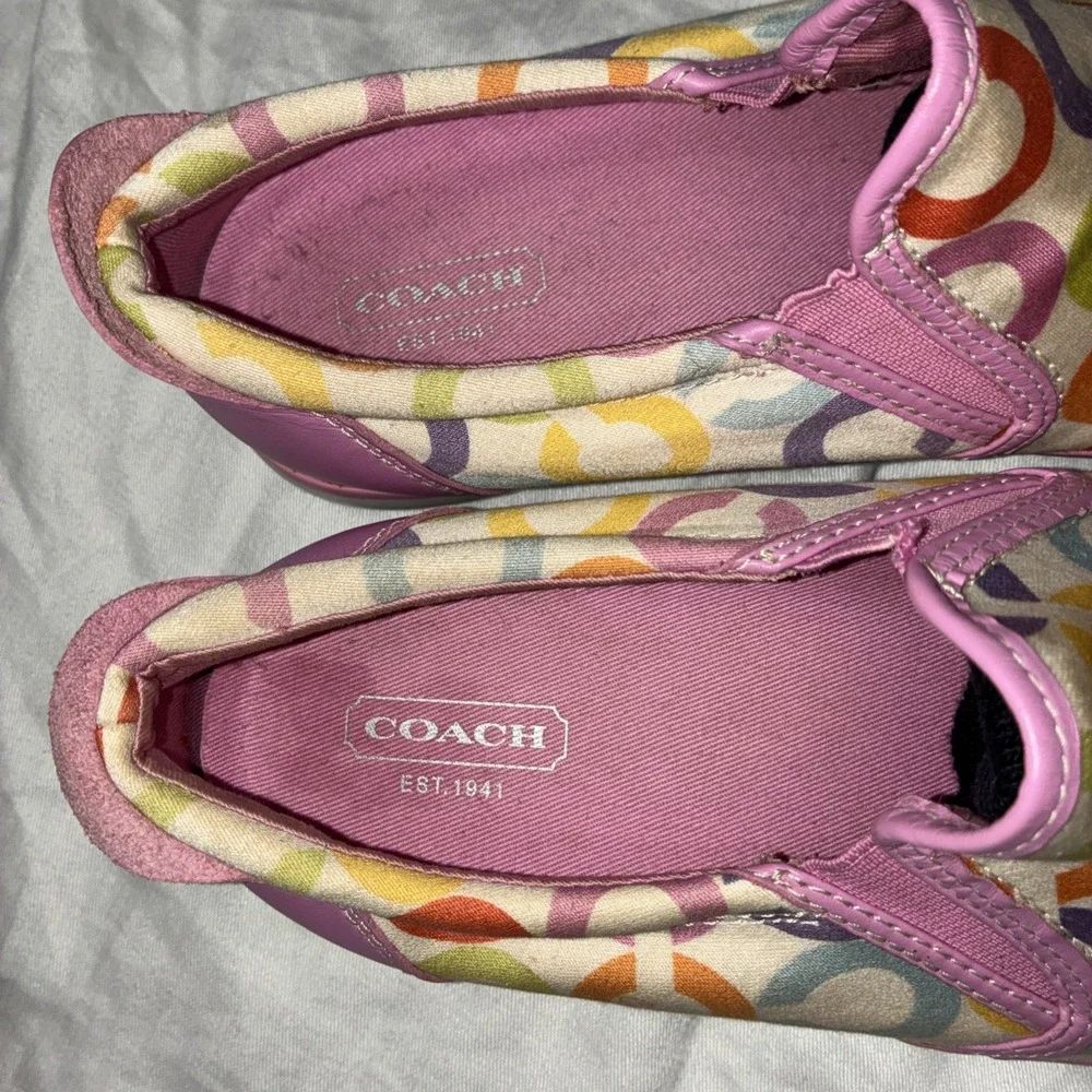Coach Beale slip-on sneakers Women's S 7.5 multicolor 